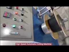 High speed automatic coiling machine