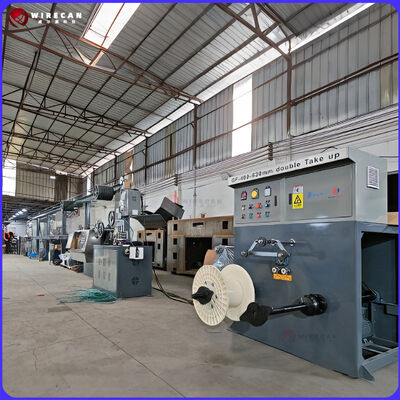 3층 공압출 라인을 사용한 PVC 건축용 전선 제조 공정