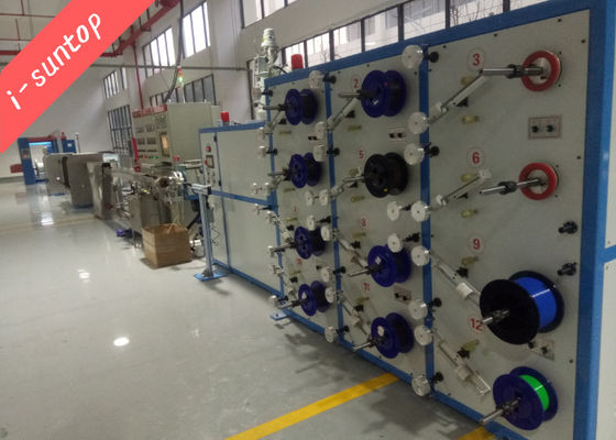 마른 PBT 루즈 튜브 생산 라인을 위한 70KW 광 케이블 기계