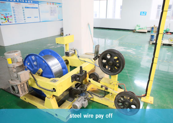 실내이고 야외 50KW FTTH 평평한 광섬유 케이블 기계