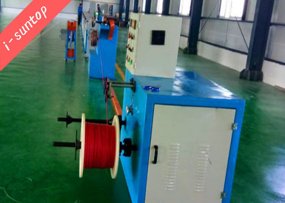 15 kw 90 kg/H 전선 제조기 실리콘 케이블 압출 라인