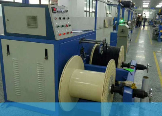 기계 PVC 케이블 압출 라인을 만드는 비 할로겐 12 밀리미터 플라스틱 와이어