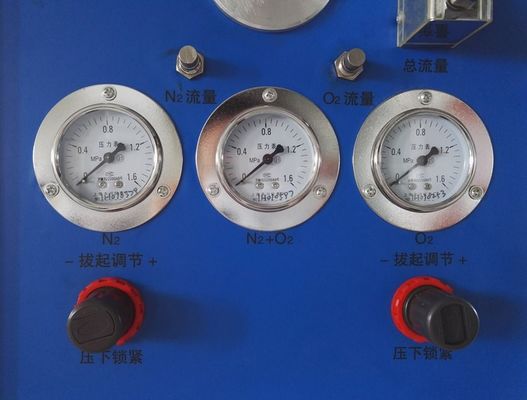 100W 0.4mpa 고순도 산소 지수 테스터 선로 시험 장치