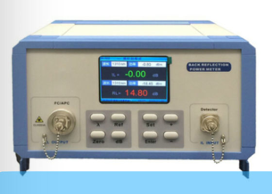 색상 화면 반사 특성 테스터 1550nm명, IL&RL  삽입 손실 테스터