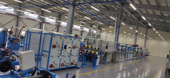 1-4 핵심 실내 2*3mm FTTH FTTX 드롭 케이블 생산 라인