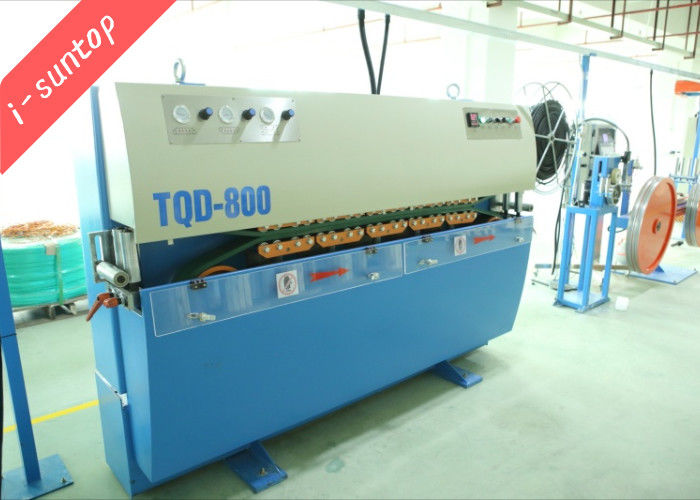 광섬유 옥외 케이블 피복 라인용 공압 견인 장치